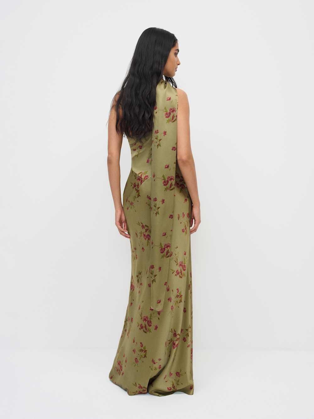 Reformation Jazzlyn Silk Dress - Picture 2 of 8